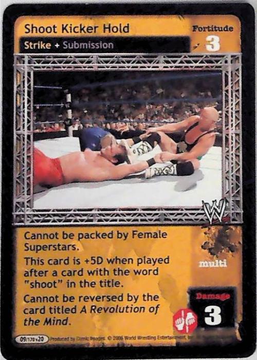Raw Deal CCG | Shoot Kicker Hold - Great American Bash | The Nerd Merchant