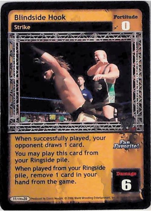 Raw Deal CCG | Blindside Hook - Great American Bash | The Nerd Merchant