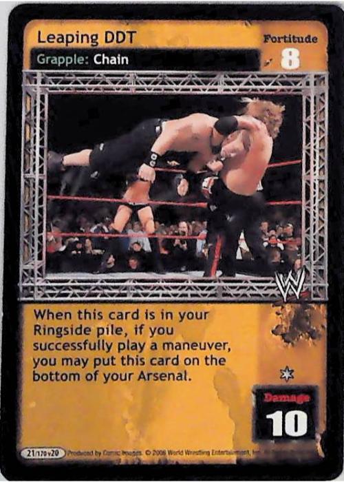 Raw Deal CCG | Leaping DDT - Great American Bash | The Nerd Merchant