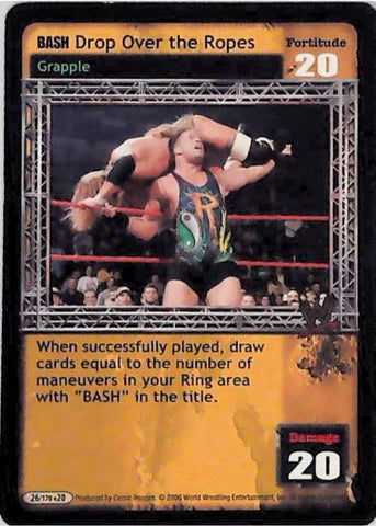 Raw Deal CCG | BASH Drop Over the Ropes - Great American Bash | The Nerd Merchant