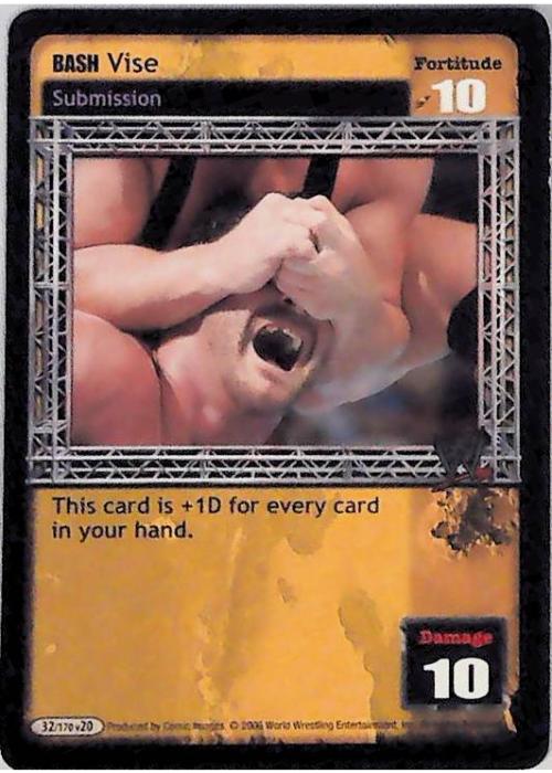 Raw Deal CCG | BASH Vise - Great American Bash | The Nerd Merchant