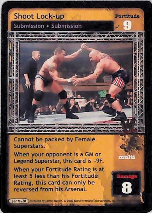 Raw Deal CCG | Shoot Lock-up - Great American Bash | The Nerd Merchant