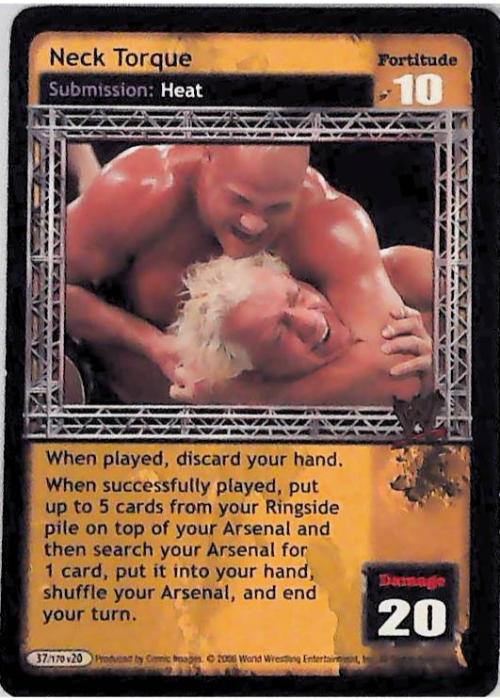 Raw Deal CCG | Neck Torque - Great American Bash | The Nerd Merchant