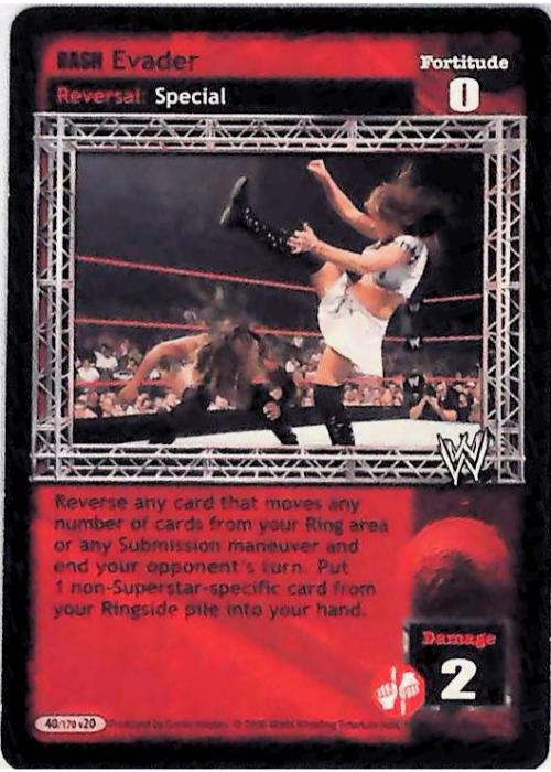 Raw Deal CCG | BASH Evader - Great American Bash | The Nerd Merchant