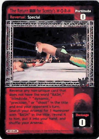 Raw Deal CCG | The Return BASH for Scotty’s W—O—R—M - Great American Bash | The Nerd Merchant