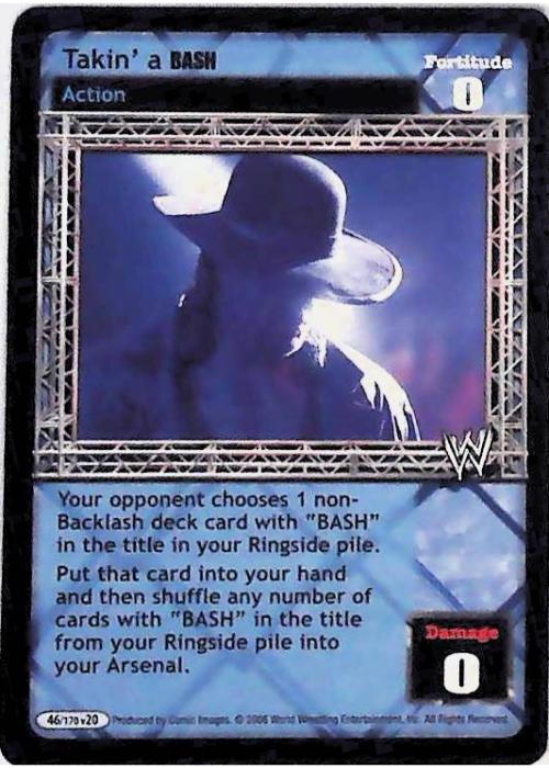 Raw Deal CCG | Takin’ a BASH - Great American Bash | The Nerd Merchant