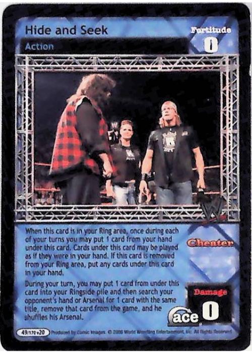 Raw Deal CCG | Hide and Seek - Great American Bash | The Nerd Merchant