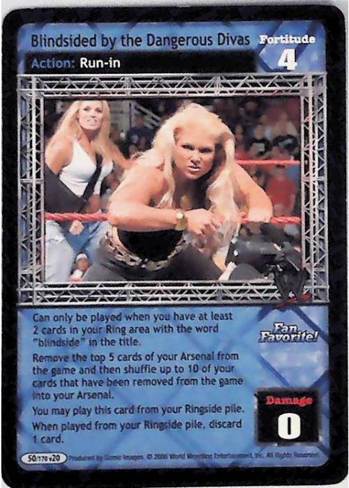 Raw Deal CCG | Blindsided by the Dangerous Divas - Great American Bash | The Nerd Merchant