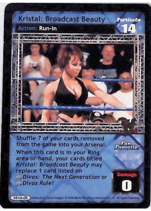 Raw Deal CCG | Kristal: Broadcast Beauty - Great American Bash | The Nerd Merchant