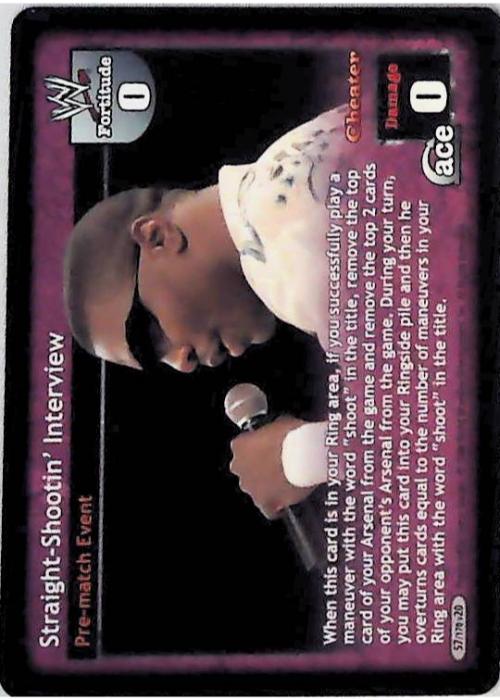 Raw Deal CCG | Straight-Shootin’ Interview - Great American Bash | The Nerd Merchant