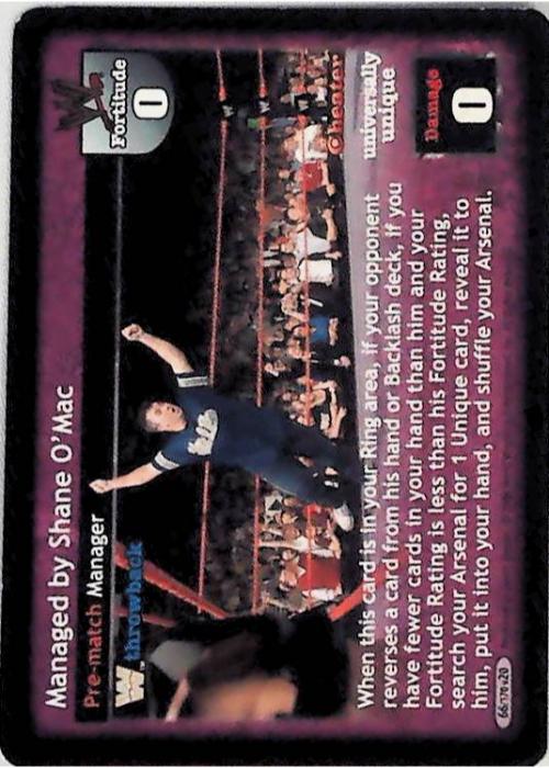 Raw Deal CCG | Managed by Shane O’Mac - Great American Bash | The Nerd Merchant