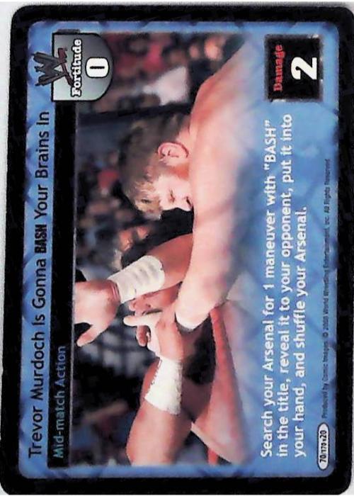 Raw Deal CCG | Trevor Murdoch Is Gonna BASH Your Brains In - Great American Bash | The Nerd Merchant