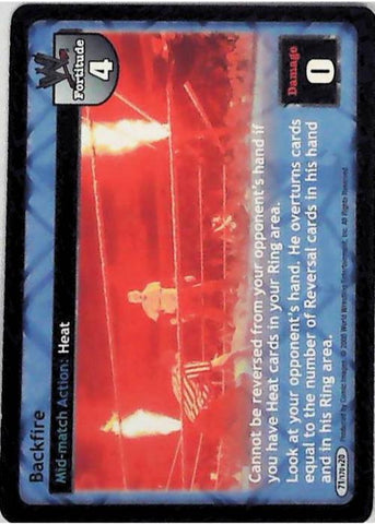 Raw Deal CCG | Backfire - Great American Bash | The Nerd Merchant
