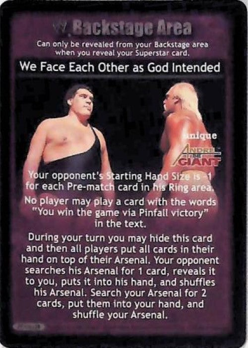 Raw Deal CCG | We Face Each Other as God Intended - Great American Bash | The Nerd Merchant