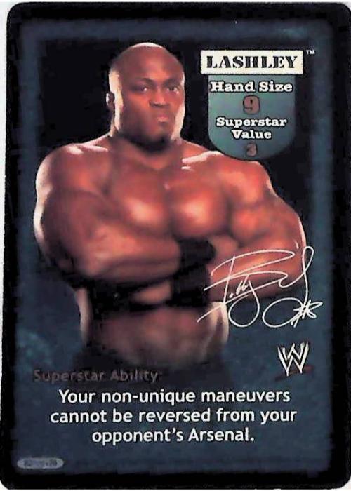 Raw Deal CCG | Lashley Superstar Card (Foil) - Great American Bash | The Nerd Merchant