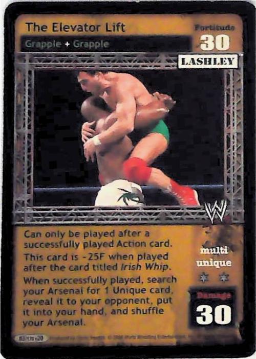 Raw Deal CCG | The Elevator Lift - Great American Bash | The Nerd Merchant