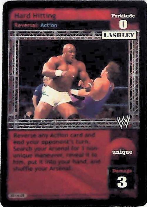 Raw Deal CCG | Hard Hitting (Foil) - Great American Bash | The Nerd Merchant