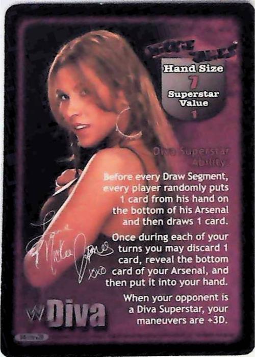 Raw Deal CCG | Mickie James Superstar Card (Foil) - Great American Bash | The Nerd Merchant