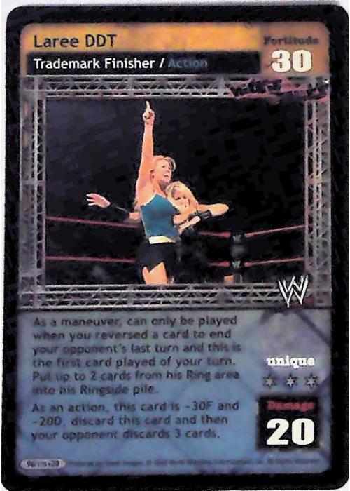 Raw Deal CCG | Laree DDT - Great American Bash | The Nerd Merchant