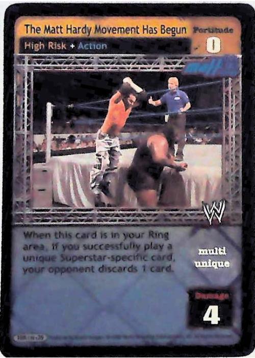 Raw Deal CCG | The Matt Hardy Movement Has Begun (Foil) - Great American Bash | The Nerd Merchant