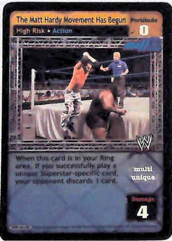 Raw Deal CCG | The Matt Hardy Movement Has Begun (Foil) - Great American Bash | The Nerd Merchant