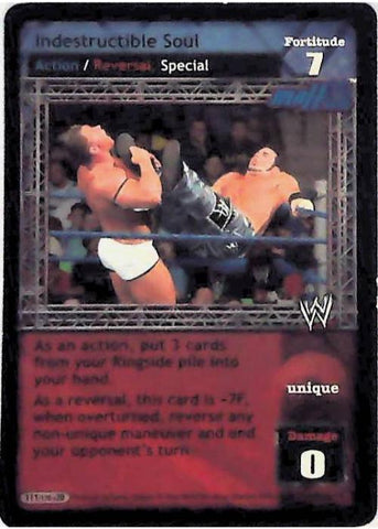 Raw Deal CCG | Indestructible Soul (Foil) - Great American Bash | The Nerd Merchant