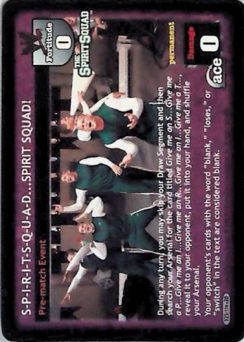 Raw Deal CCG | S-P-I-R-I-T-S-Q-U-A-D … SPIRIT SQUAD! - Great American Bash | The Nerd Merchant