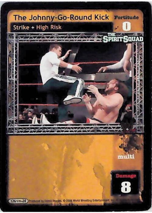 Raw Deal CCG | The Johnny-Go-Round Kick - Great American Bash | The Nerd Merchant