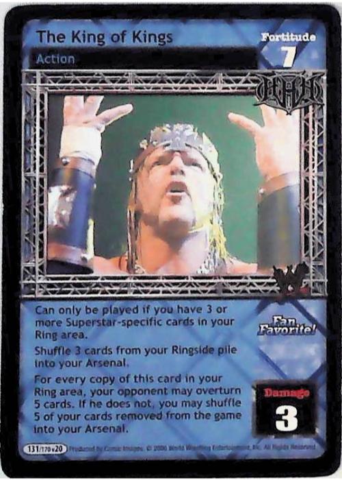 Raw Deal CCG | The King of Kings - Great American Bash | The Nerd Merchant