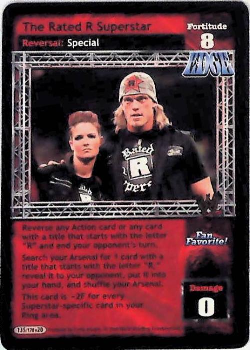 Raw Deal CCG | The Rated R Superstar - Great American Bash | The Nerd Merchant