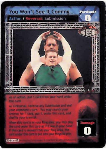 Raw Deal CCG | You Won’t See It Coming… - Great American Bash | The Nerd Merchant