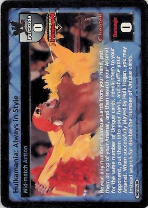 Raw Deal CCG | Hulkamania: Always in Style - Great American Bash | The Nerd Merchant