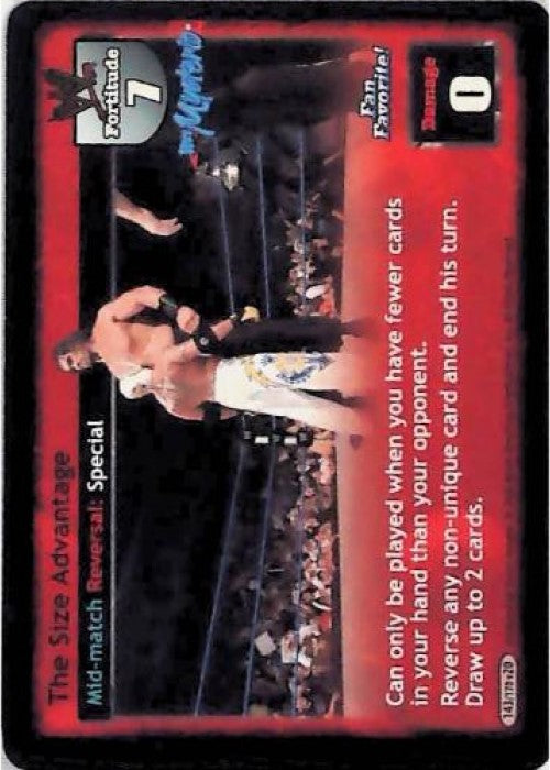 Raw Deal CCG | The Size Advantage - Great American Bash | The Nerd Merchant