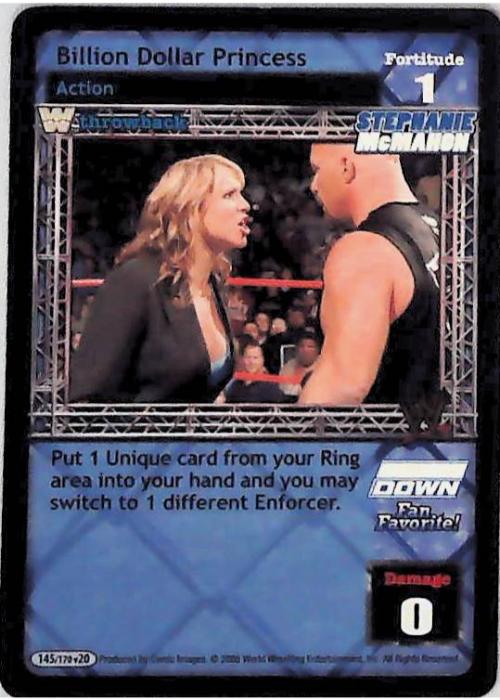 Raw Deal CCG | Billion Dollar Princess - Great American Bash | The Nerd Merchant