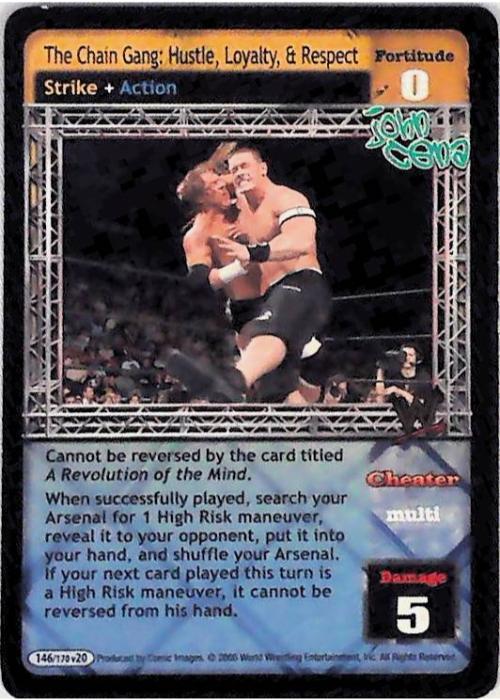 Raw Deal CCG | The Chain Gang: Hustle, Loyalty, & Respect - Great American Bash | The Nerd Merchant