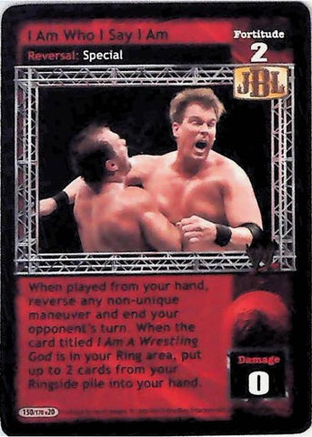 Raw Deal CCG | I Am Who I Say I Am - Great American Bash | The Nerd Merchant