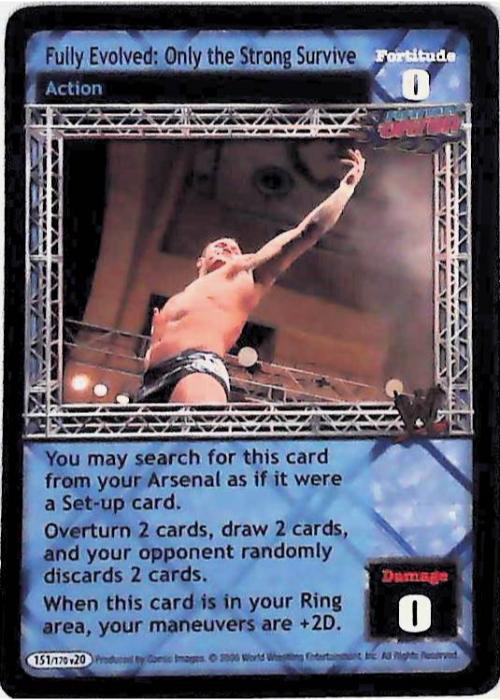 Raw Deal CCG | Fully Evolved: Only the Strong Survive - Great American Bash | The Nerd Merchant