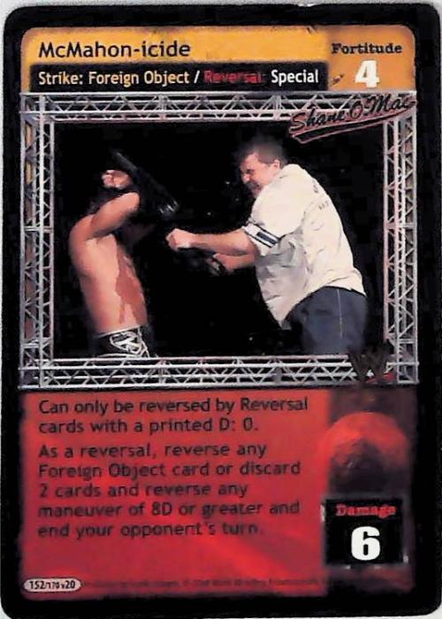 Raw Deal CCG | McMahon-icide - Great American Bash | The Nerd Merchant