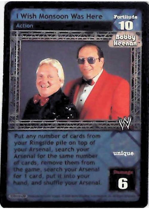 Raw Deal CCG | I Wish Monsoon Was Here - Great American Bash | The Nerd Merchant