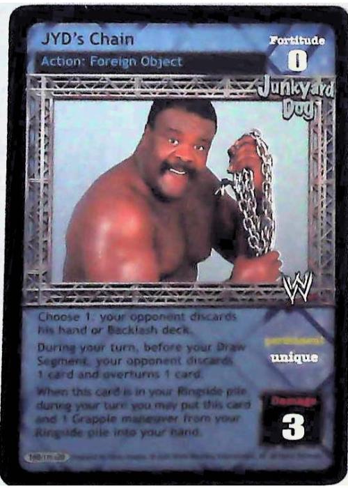 Raw Deal CCG | JYD’s Chain - Great American Bash | The Nerd Merchant