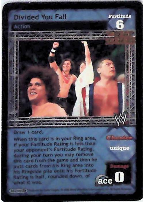 Raw Deal CCG | Divided You Fall - Great American Bash | The Nerd Merchant