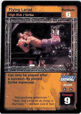 Raw Deal CCG | Flying Lariat - Insurrextion | The Nerd Merchant