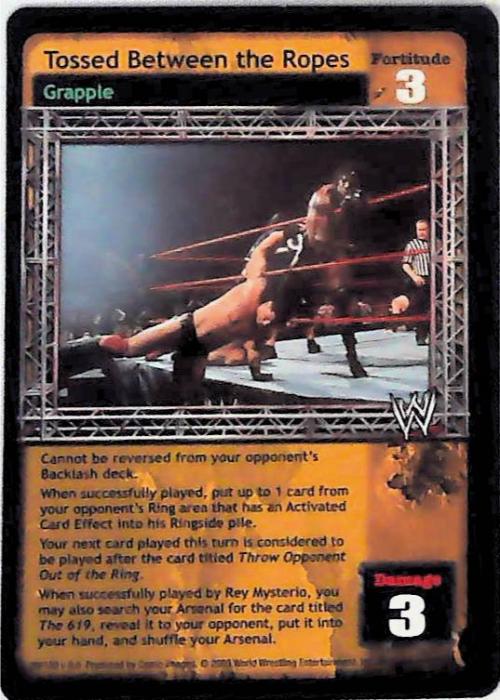 Raw Deal CCG | Tossed Between the Ropes - Insurrextion | The Nerd Merchant