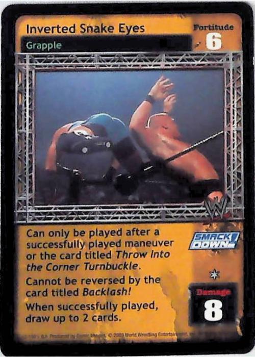 Raw Deal CCG | Inverted Snake Eyes - Insurrextion | The Nerd Merchant