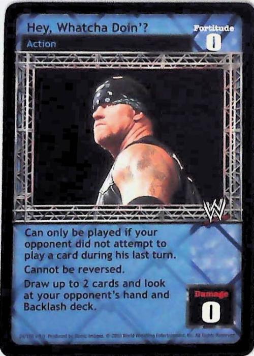 Raw Deal CCG | Hey, Whatcha Doin’? - Insurrextion | The Nerd Merchant