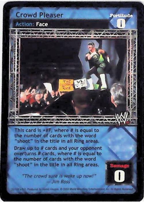 Raw Deal CCG | Crowd Pleaser - Insurrextion | The Nerd Merchant