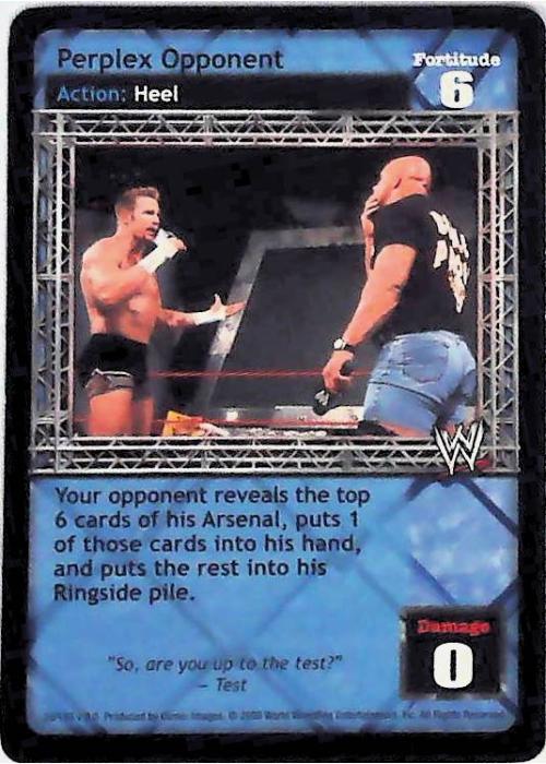 Raw Deal CCG | Perplex Opponent - Insurrextion | The Nerd Merchant