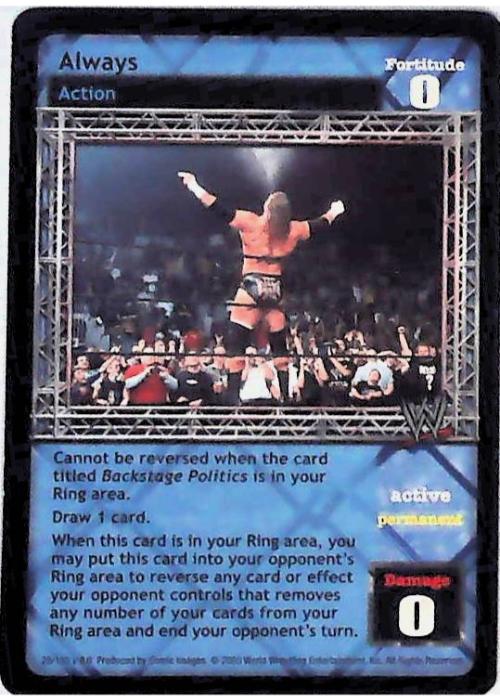 Raw Deal CCG | Always - Insurrextion | The Nerd Merchant