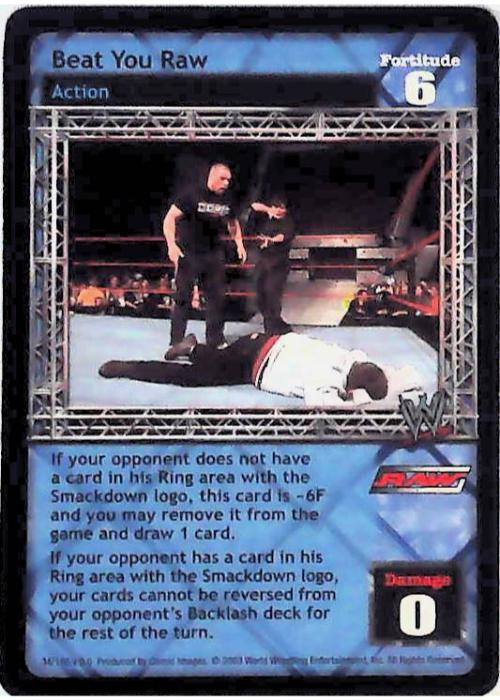 Raw Deal CCG | Beat You Raw - Insurrextion | The Nerd Merchant