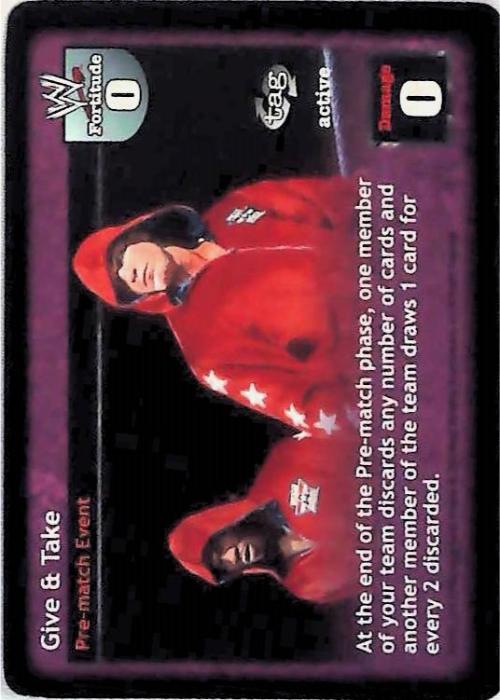 Raw Deal CCG | Give & Take - Insurrextion | The Nerd Merchant